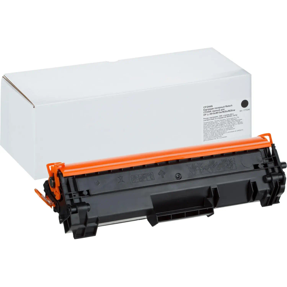 Картридж лазерный 44A Retech CF244A чер. для HP LJ M15a/M15w/M28a/M28nw