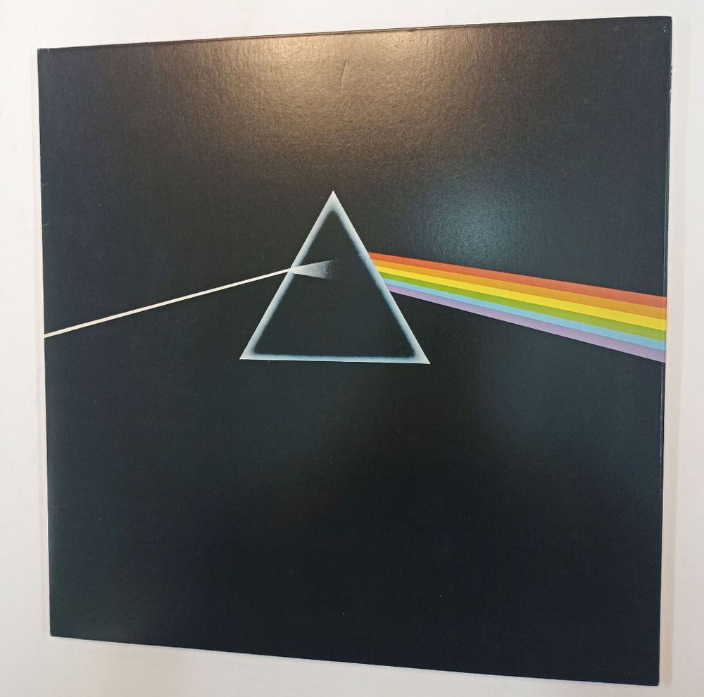 Винтажная виниловая пластинка Pink Floyd The Dark Side Of The Moon (Japan 1973 1 press) 2 poster 32 page booklet