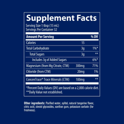 Trace Minerals Liquid Magnesium 300 mg, Жидкий магний цитрат 473 мл
