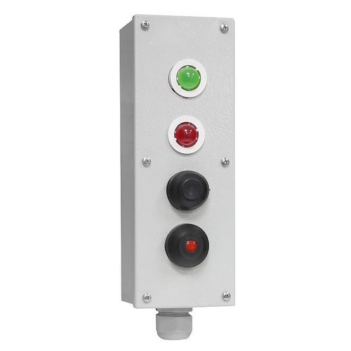 Пост управления ПКУ 15-21.141-54У2 (КЕ 081/2 красн., КЕ 081/2 черн., СКЛ 11А-Л-2-220,зел.,СКЛ 11А-К-2-220,красн.)