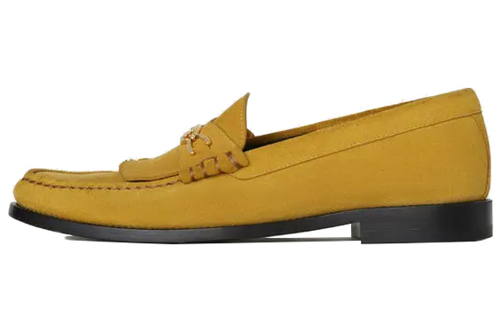 CELINE Luco Maillon Triomphe Women"s Casual Shoes Women"s Yellow