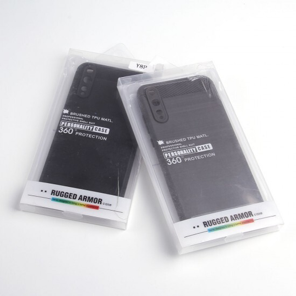 Противоударный чехол для Huawei Y8p, 009508 Серый