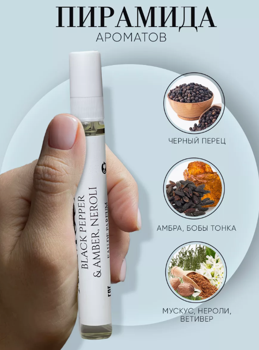 Духи Armoule Black Pepper & Amber Neroli 10 мл