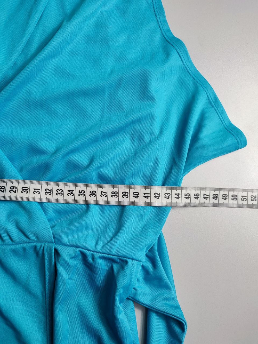 Платье голубое романтичное 42-44 размер