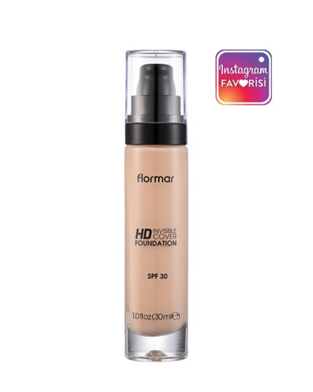 FLORMAR Тональный крем HD Invisible Cover Foundation