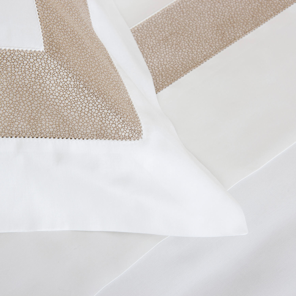 Постельное белье Frette Forever Bordo Light Beige/Beige (240 х 220 см)