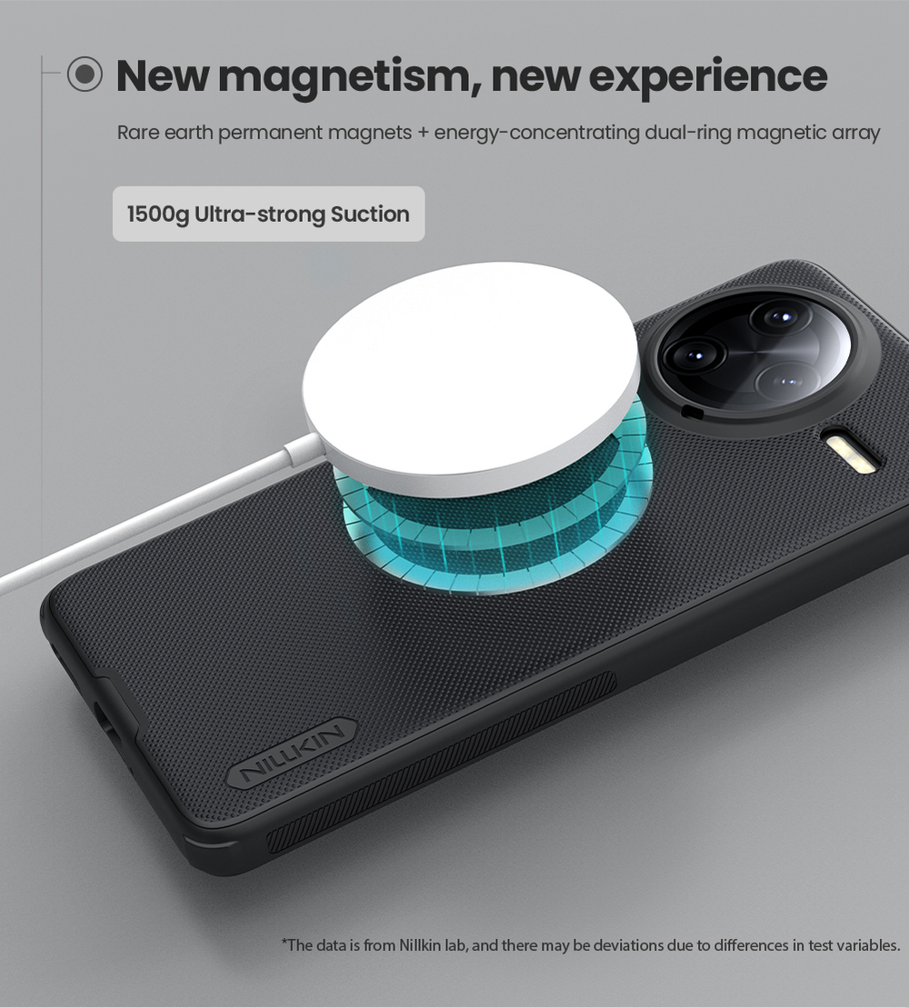 Чехол от Nillkin c поддержкой MagSafe для Xiaomi Poco F7 Ultra и Redmi K80 Pro, серия Super Frosted Shield Pro Magnetic