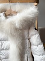 Пуховое пальто Il Gufo со съемной меховой опушкой, 116