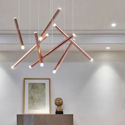 Подвесная люстра Dutti D0068 LED Chandelier Modern 14 Gold