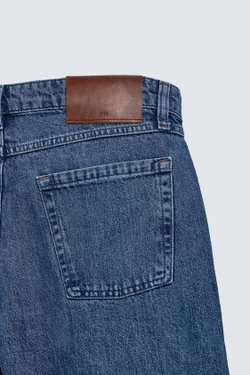 ZARA ДЖИНСЫ REGULAR FIT, СИНИЙ