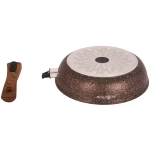 Сковорода 26*6,5см со съемной ручкой «Granit Ultra Induction» (red) сгаи262а