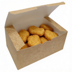 Упаковка для наггетсов Eco Fast Food Box L 150х91х70 мм 900 мл 1/500