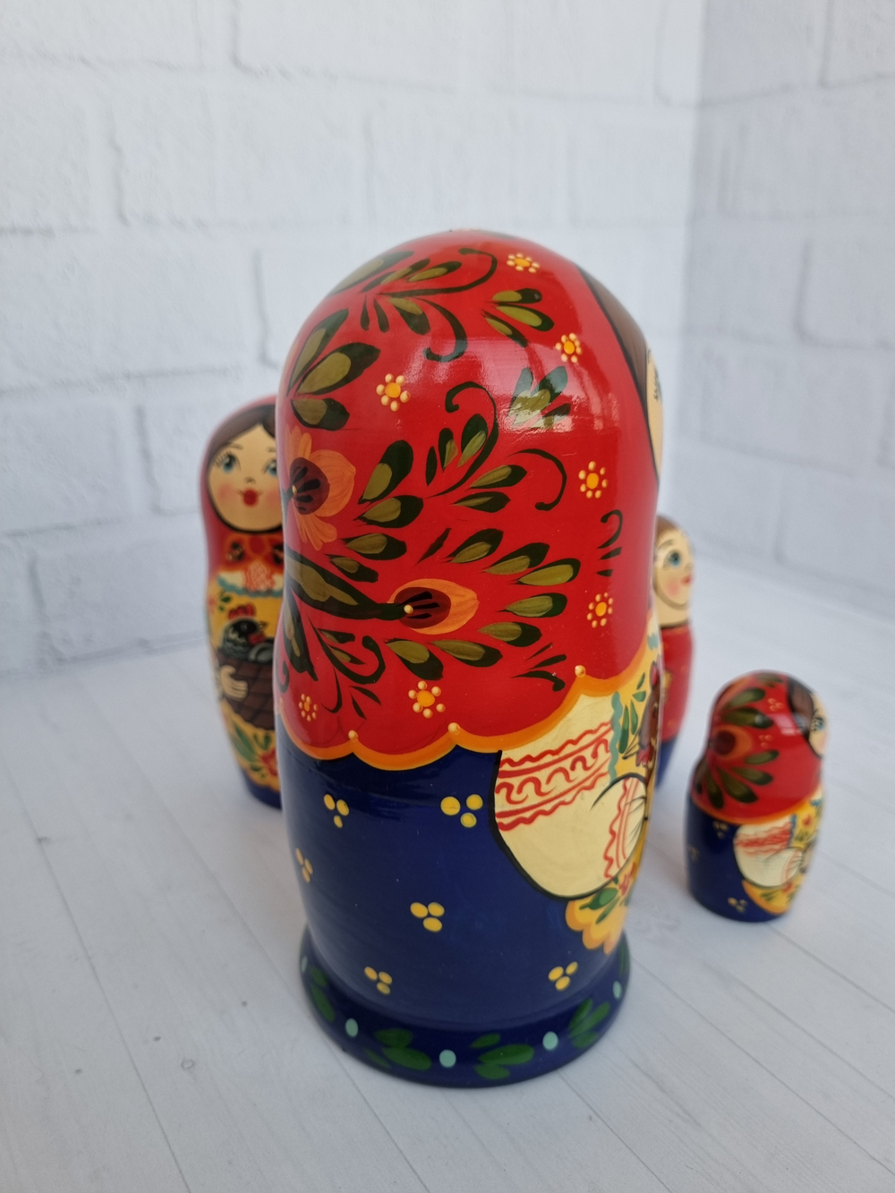 Матрешка "с курочкой" традиция 5мест