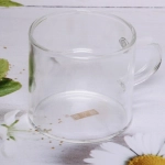 Кружка стеклянная 120мл «Хай-Тек»