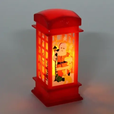 Сувенир с подсветкой «Телефонная будка» 5,2*11,5 см, Красный