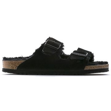 Birkenstock Arizona Shearling Слипоны Черный Унисекс
