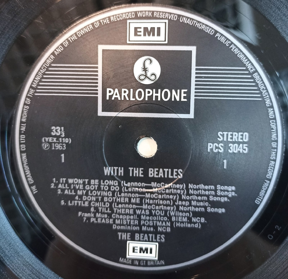 The Beatles With The Beatles (UK 1972)