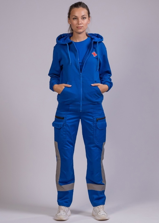 Толстовка на молнии Скорая помощь MedicLine