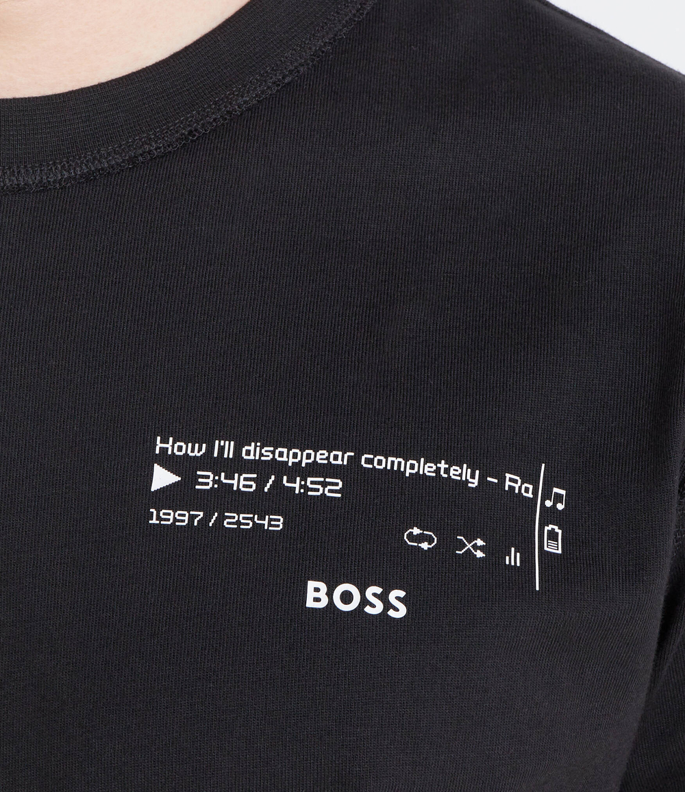 Футболка TeeButterflyBoss BOSS ORANGE - черный(50509904)