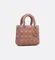 Сумка Dior Lady Dior My Abcdior розовый