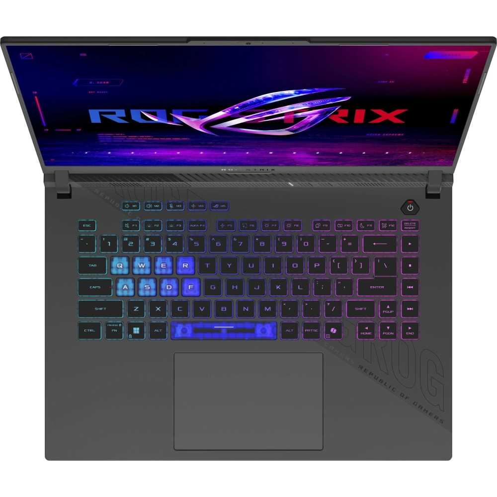 Ноутбук Asus ROG Strix G16 G614PW-TS133 16" IPS Ryzen 9 8940HX 32Gb/1Tb SSD RTX5080 16Gb серый (90NR0QK7-M006P0)
