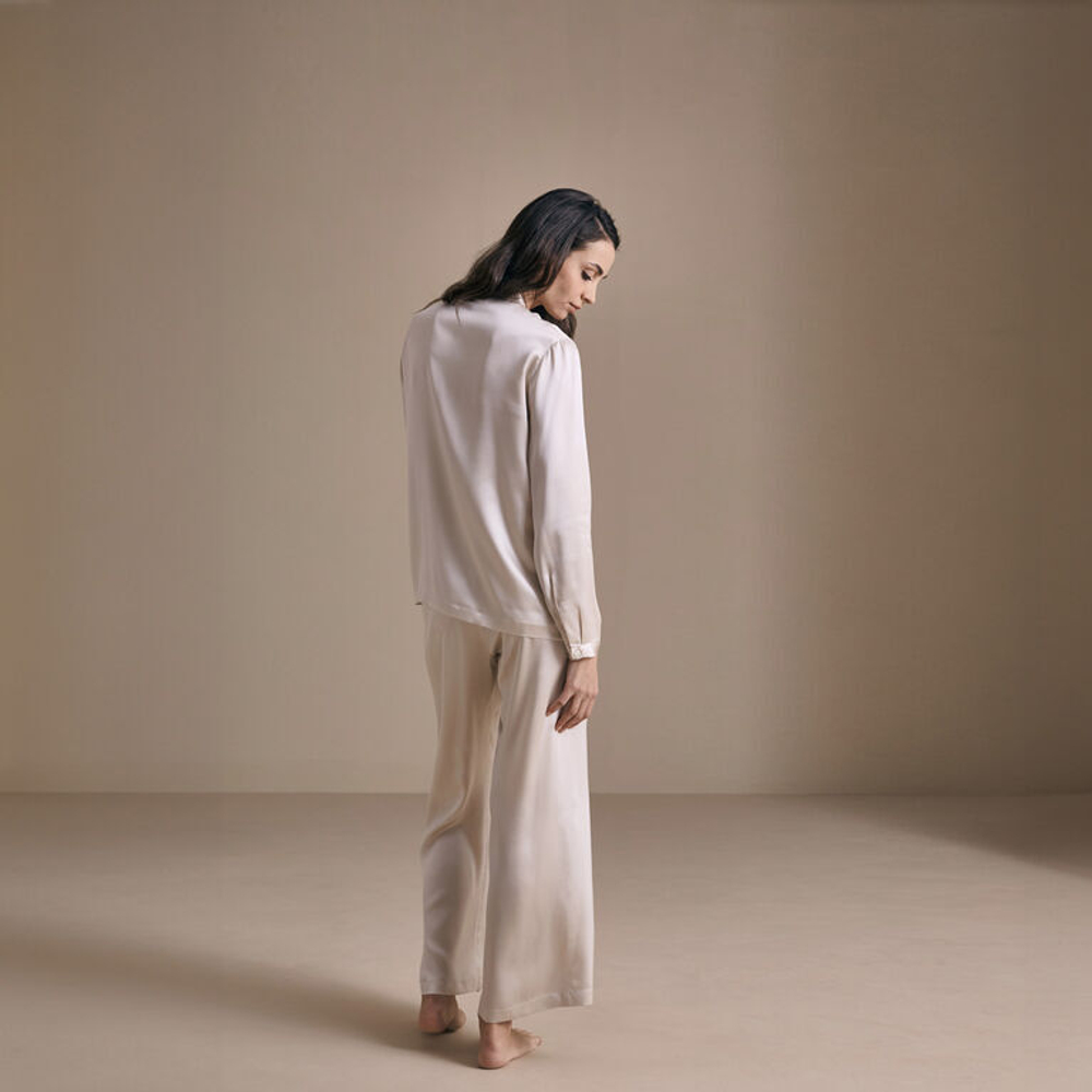 Пижама длинная Frette Cascade Champagne (M)