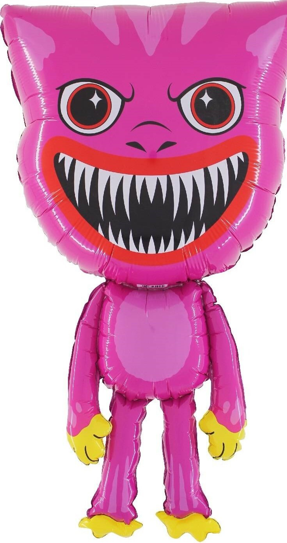 Шар Зубастик Розовый Киси