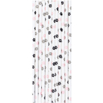 Трубочки для коктейлей бумажные «Котики», 12 шт