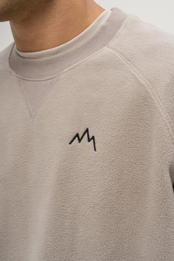 Толстовка KUL'TURA "FLEECE" Светло-серый