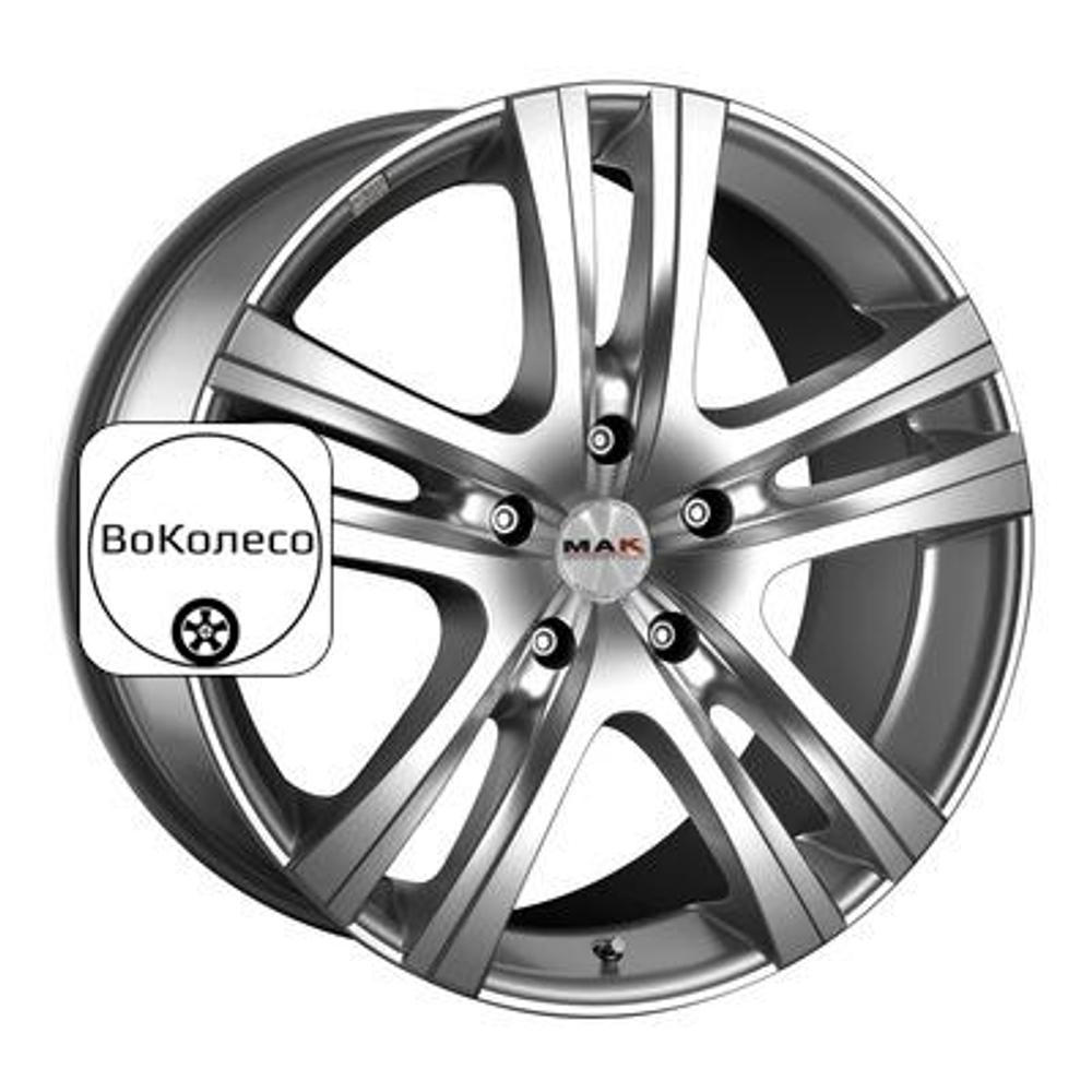 8x18/6x114,3 ET30 D76 Aria Silver MAK