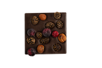 Горький Шоколад ручной работы с фундуком, клюквой, и сосновой шишкой "Монастырский гостинец" 50г.