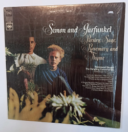 Винтажная виниловая пластинка Simon And Garfunkel Parsley, Sage, Rosemary And Thyme (US 1980)