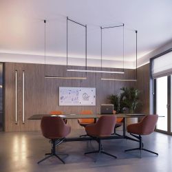 Профиль SL-LINE-2522-2500 BLACK (Arlight, Алюминий) 033737