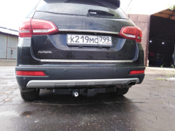 Фаркоп с элект. Smart, на Haval H6 FA 0200-E (c 2015 г.в.) (паспорт и сертификат в комплекте) Бизон