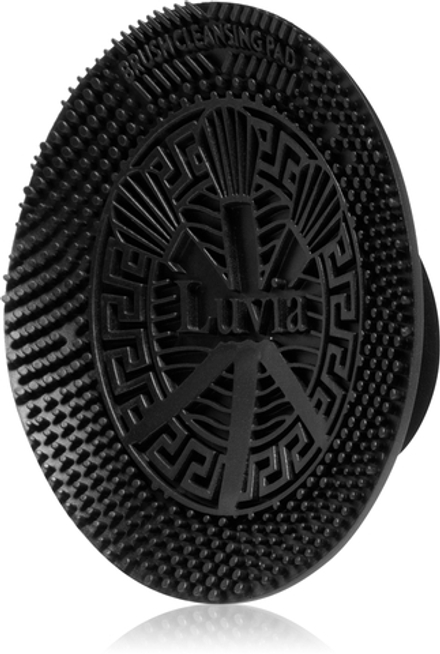 Luvia Cosmetics Brush Cleansing Pad - Силиконовая тарка для чистки кистей цвет Black, 1 szt.