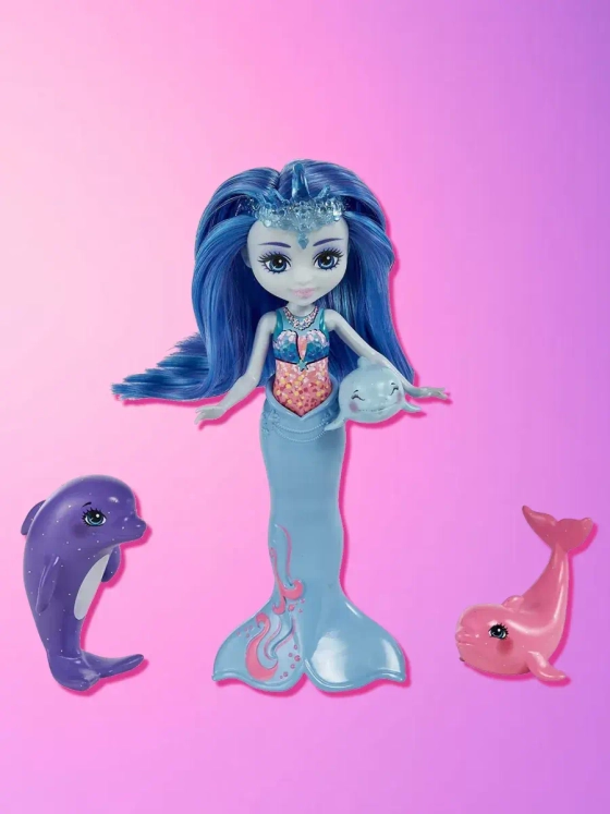 Набор Энчантималс Доринда Дельфин с семьей HHCF72