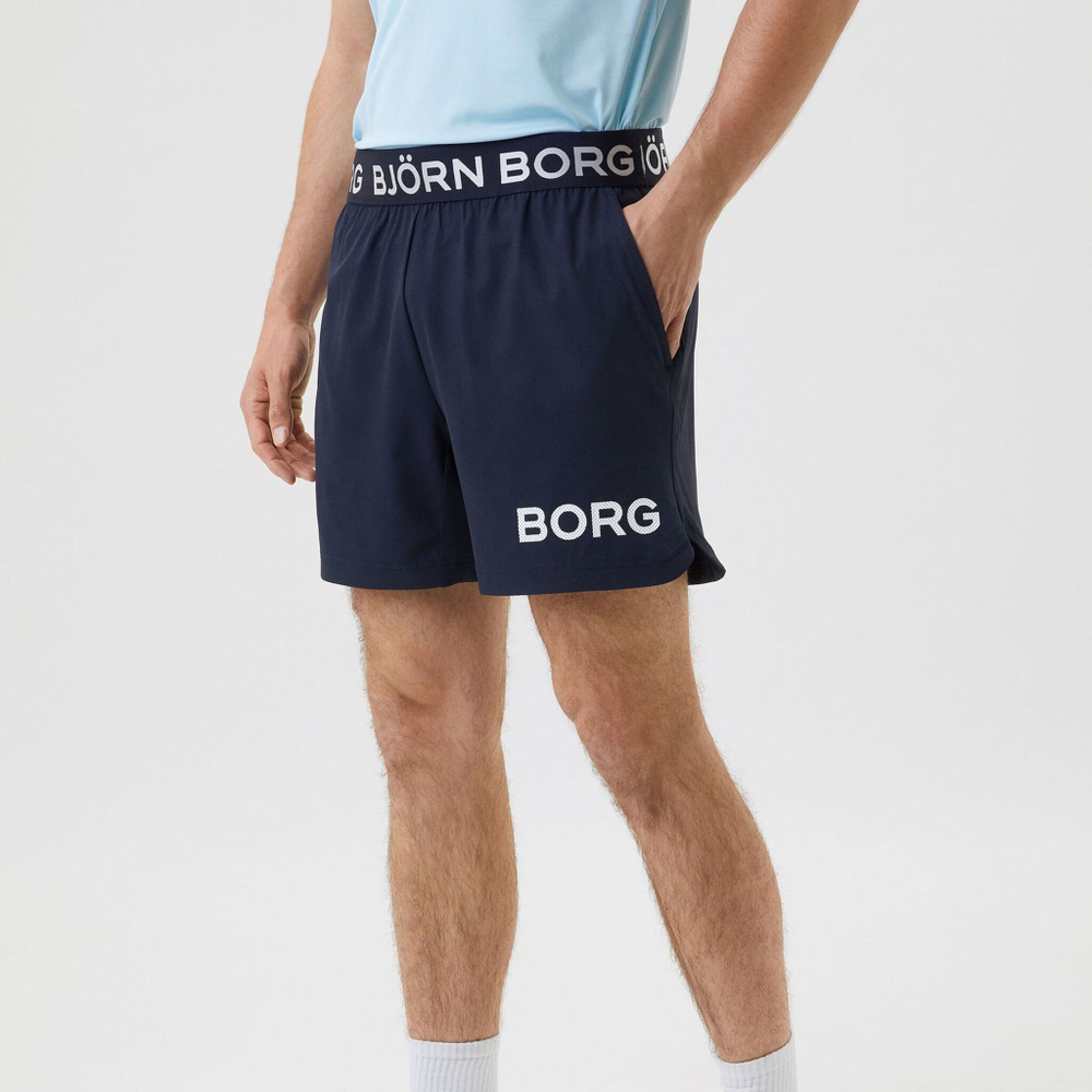 Мужские теннисные шорты Björn Borg Shorts Men - Dark Blue