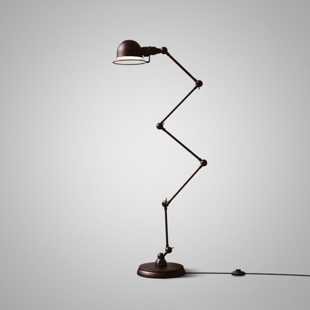 Торшер Vikning Черный By Imperiumloft