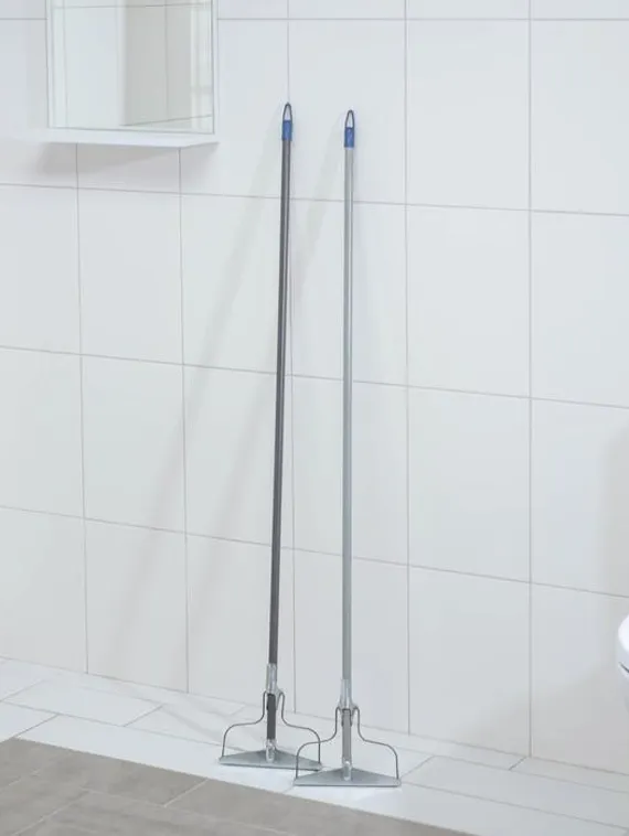 Тряпкодержатель, ручка 120 см, 19×2×122 см, цвет МИКС