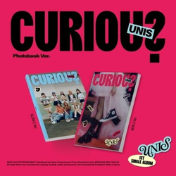 Альбом UNIS - CURIOUS 1st Single Album PHOTOBOOK 2 Version SET