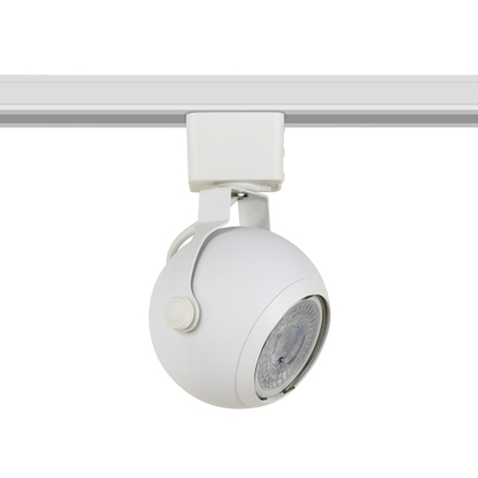 Трековый светильник однофазный ЭРА Round TR35-GU10 WH под лампу GU10 белый