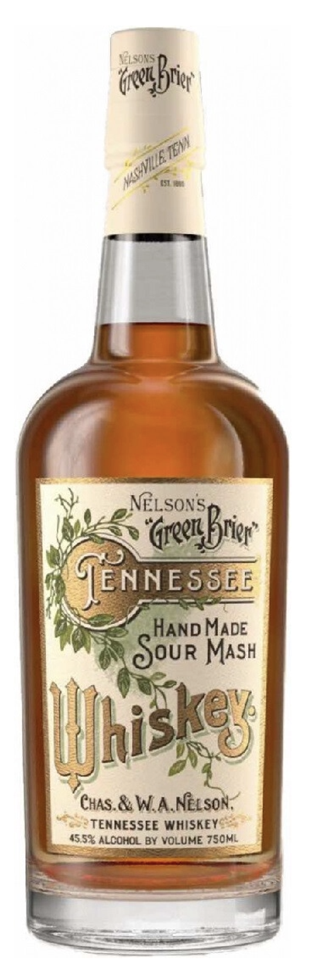 Виски Nelson's Green Brier Tennessee Whiskey, 0.7 л