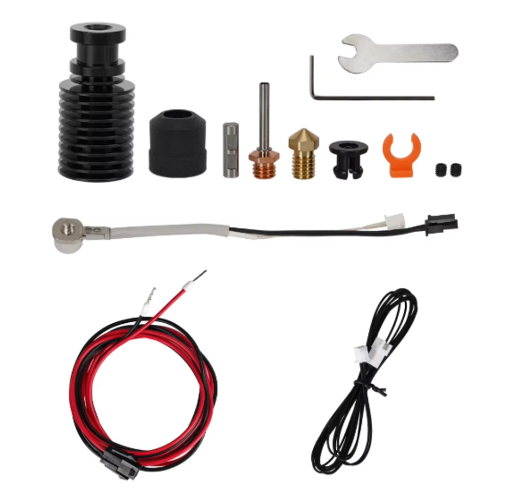 Печатная головка CHC-V6 Hotend 24 В 50 Вт с керамическим нагревателем