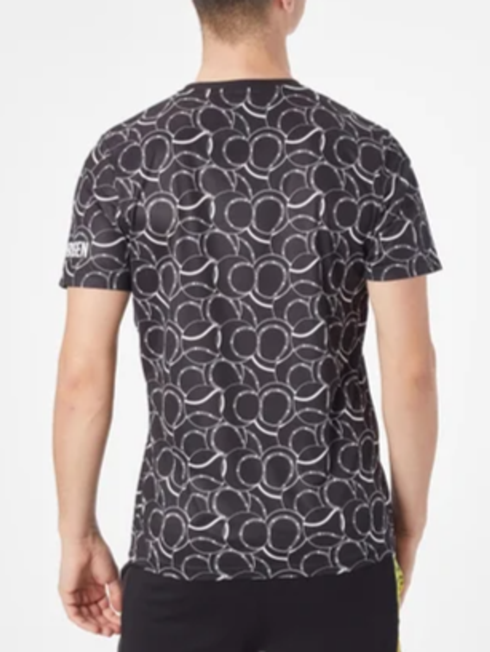 Мужская футболка HYDROGEN ALLOVER TENNIS TECH T-SHIRT (TT0011)