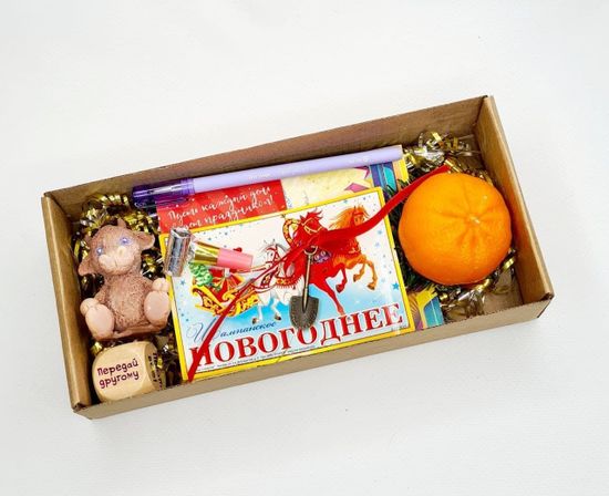 Новогодний подарочный набор "Встреча", 10 предметов