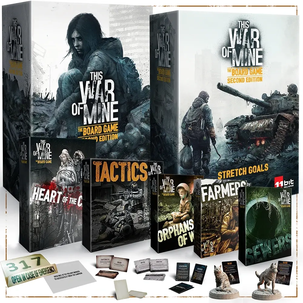 This War of Mine Second Edition - настольная игра