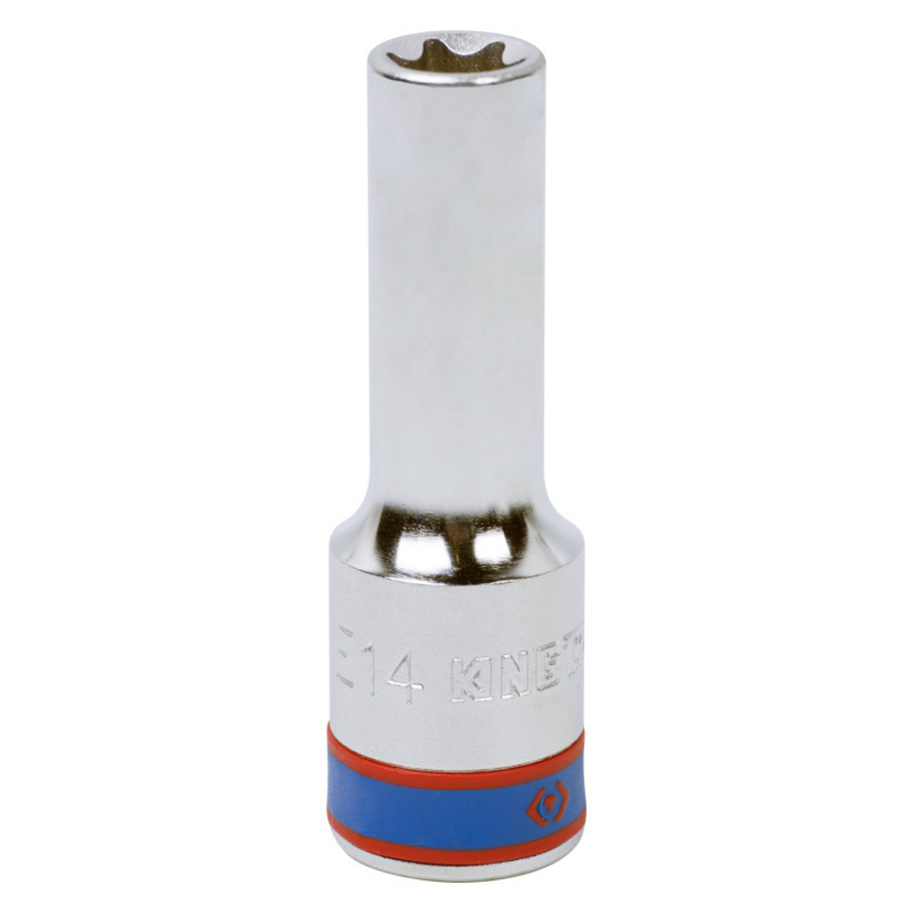 KING TONY (427514M) Головка торцевая глубокая TORX Е-стандарт 1/2", E14
