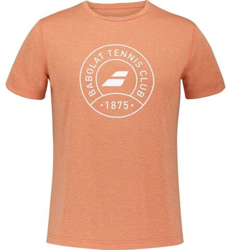 Мужская теннисная футболка Babolat Exercise Graphic Men - Оранжевый