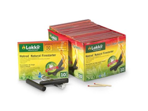 Эко-угольный брусок саморозжигающийся Lokkii 10 штук в упаковке