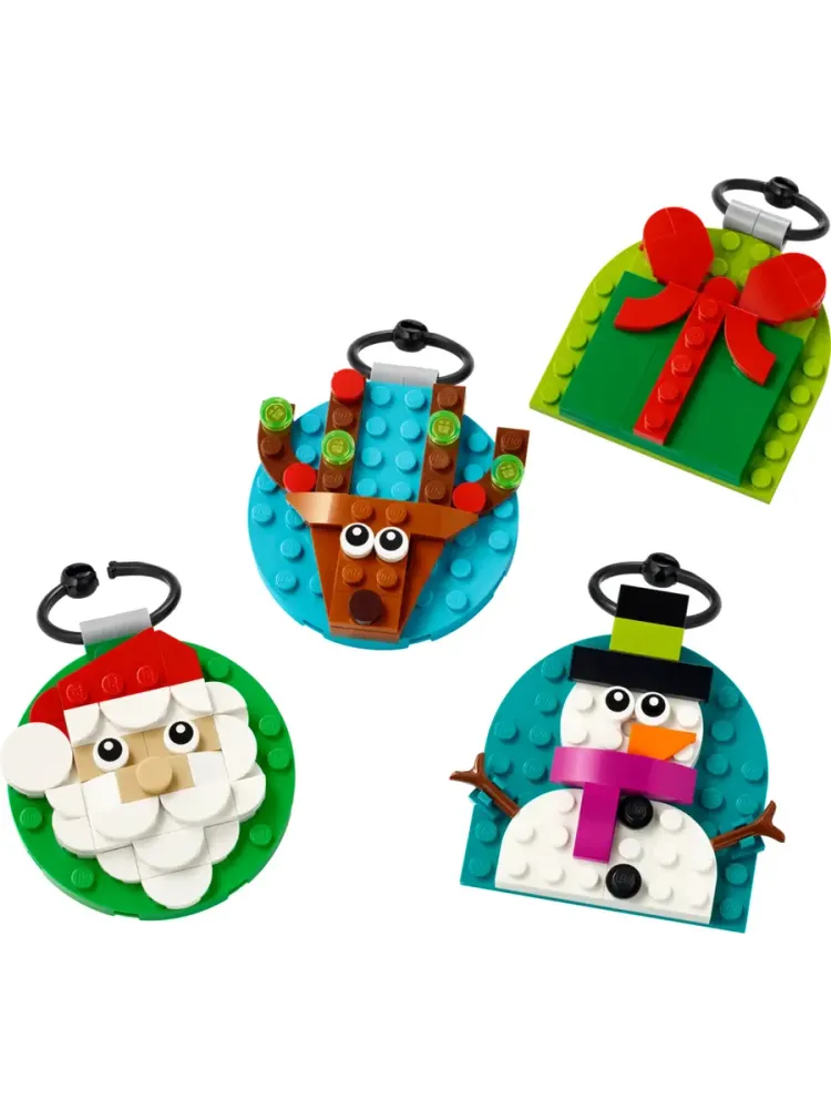 Новогодний конструктор LEGO 40744 Украшения для елки
